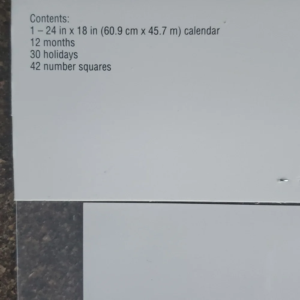 CALENDAR  SET - Picture 4 of 4